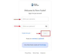 Penn Foster Student Login